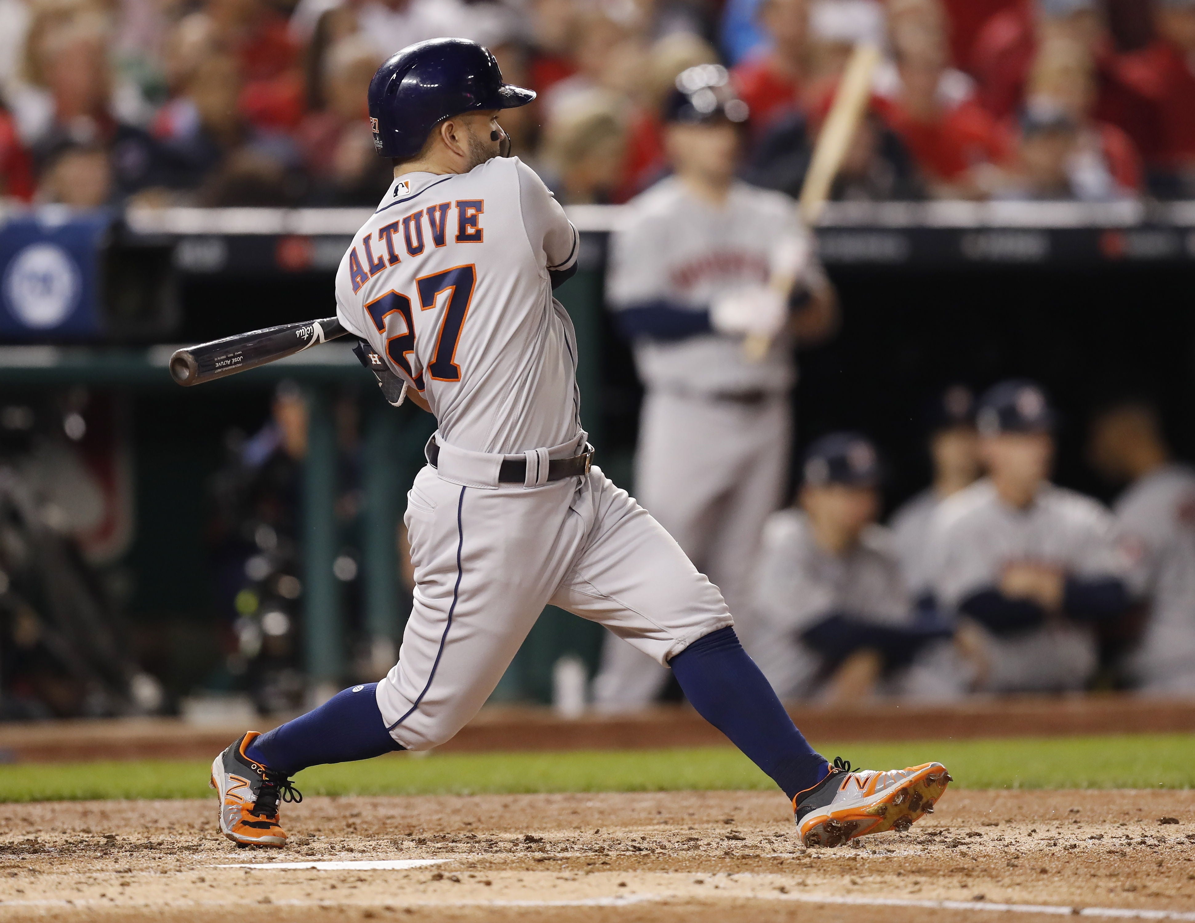 Multitudinaria celebración en Houston por victoria de los Astros